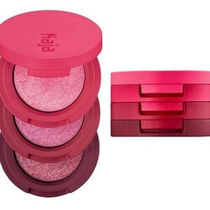Kaja Sparkling Rose Bento Bouncy Eyeshadow Trio Stack